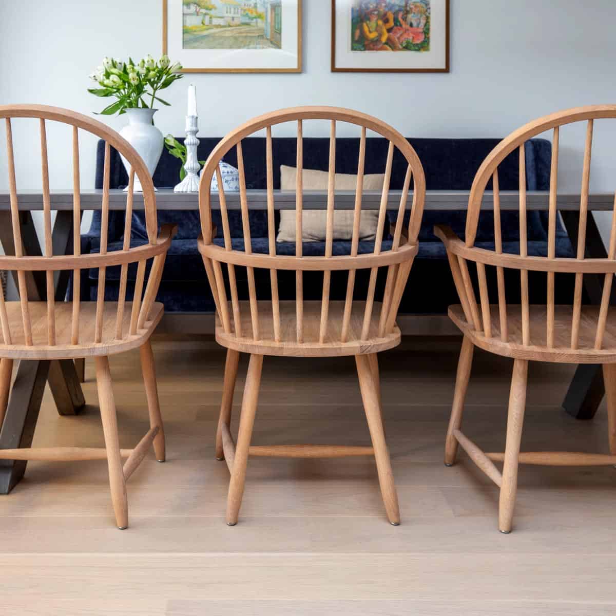 1 stavs Parkett Eik Storfjord Natur 1 stavs eikeparkett | alt på lager - rask levering 10