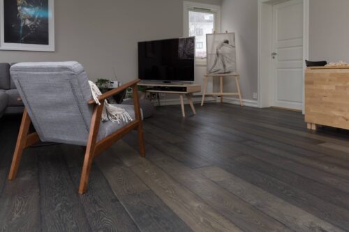 1 stavs Parkett Eik Bitringsnatten Røff 1 stavs eikeparkett | alt på lager - rask levering 9