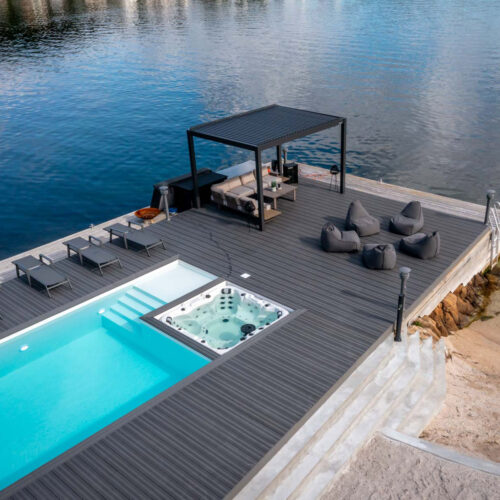Terrassegulv Original XXL Buøy Grå Kompositt Terrassegulv | alt på lager - rask levering 36