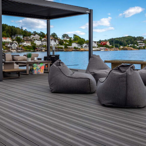 Terrassegulv Original XXL Buøy Grå Kompositt Terrassegulv | alt på lager - rask levering 28