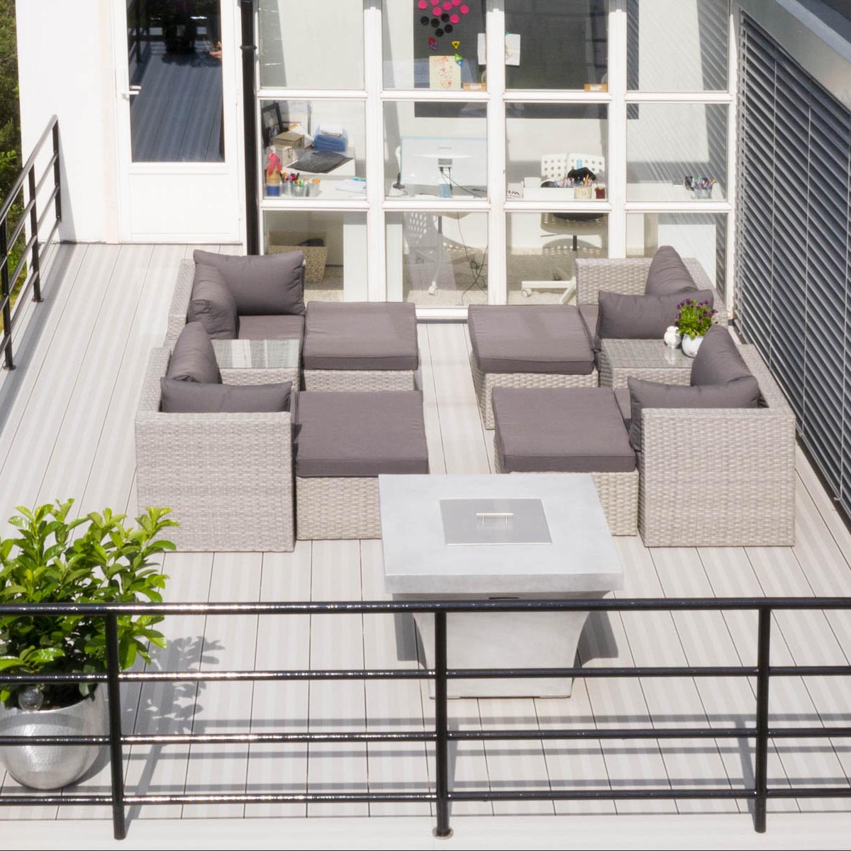 Terrassebord Original XXL Bu y Lys Gr Vakker Vedlikeholdsfritt Terrassebord Original XXL Bu y Lys Gr Vakker Vedlikeholdsfritt