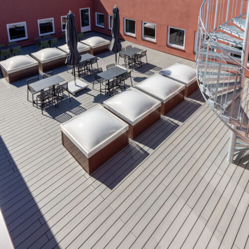 Terrassegulv Xgen Vikøya Grå Kompositt Terrassegulv | alt på lager - rask levering 26
