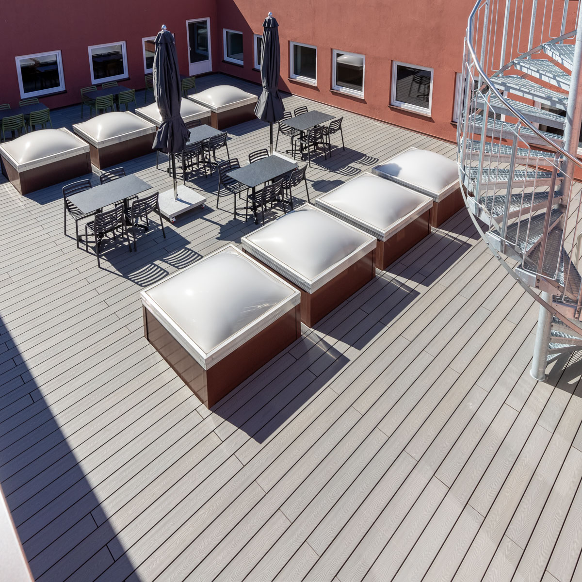 Terrassegulv Xgen Vikøya Grå Kompositt Terrassegulv | alt på lager - rask levering 8