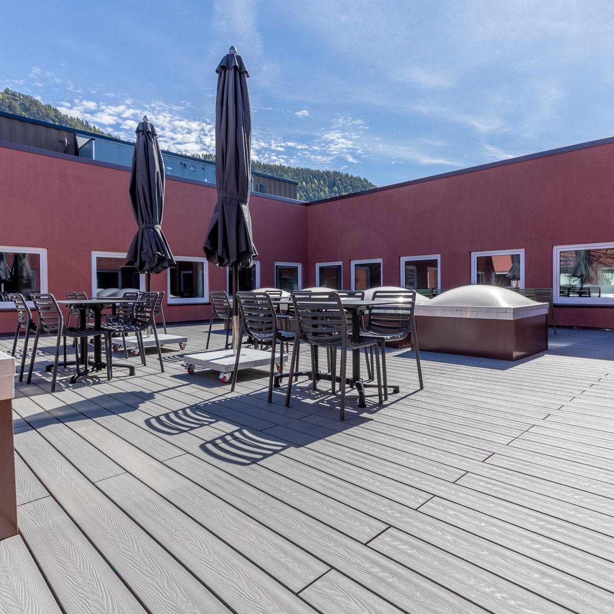Terrassegulv Xgen Vikøya Grå Kompositt Terrassegulv | alt på lager - rask levering 16