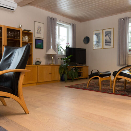 1 stavs Parkett Eik Sand Natur 1 stavs eikeparkett | alt på lager - rask levering 18