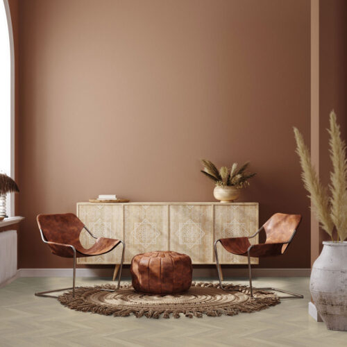 Gulvbelegg Texline 2309 Azay Fiskeben Beige Gulvbelegg | alt på lager - rask levering 7