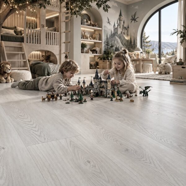 Klikkvinyl longplank Eik Hvit 1706-6