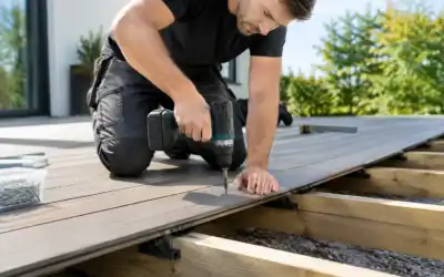 Hvordan montere kompositt terrassebord riktig
